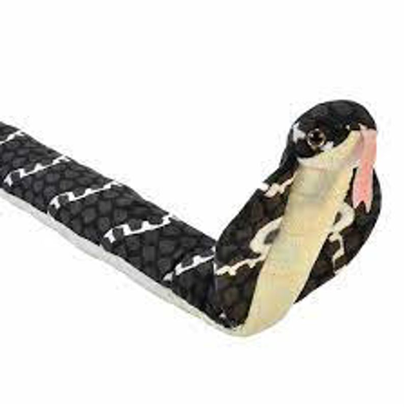 Jucarii, Copii si Bebe - Jucarii si jocuri - Jucarii de plus - Sarpe HOODED COBRA - Jucarie Plus Wild Republic 137 cm - Infinity.ro