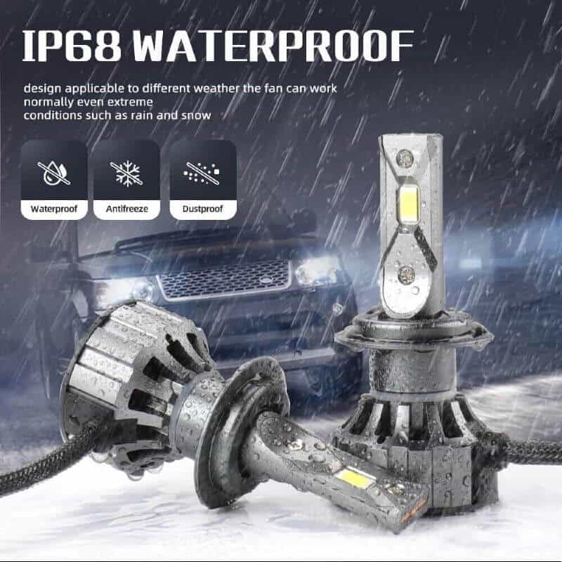 Auto si Moto - Electrice auto - Iluminare si semnalizare - Becuri auto - Becuri led H1 Canbus 120W, lumina alb-rece, 12000 lumeni, fara eroare - Infinity.ro