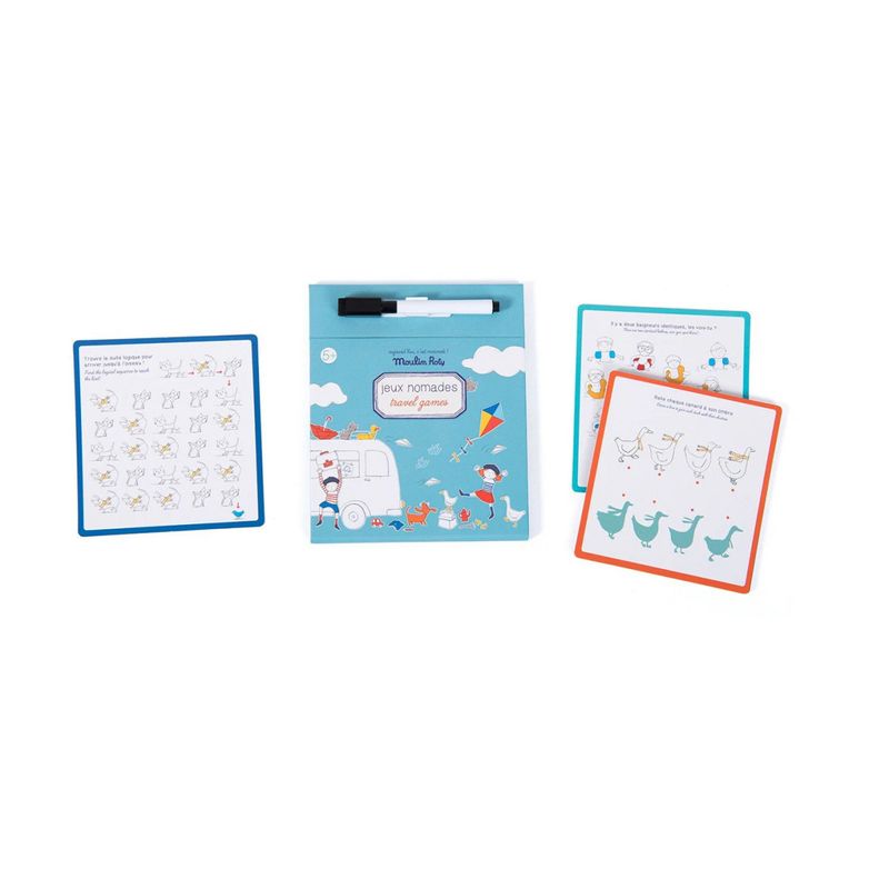 Jucarii, Copii si Bebe - Jucarii si jocuri - Jocuri si puzzle - Jocuri de societate - Joc de calatorie cu activitati, Moulin Roty - Infinity.ro