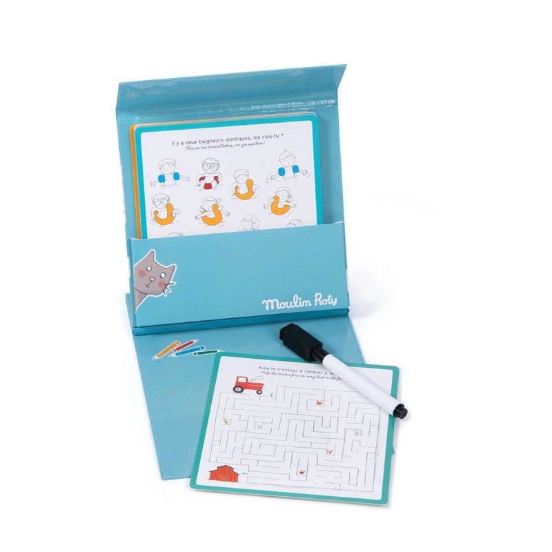 Jucarii, Copii si Bebe - Jucarii si jocuri - Jocuri si puzzle - Jocuri de societate - Joc de calatorie cu activitati, Moulin Roty - Infinity.ro