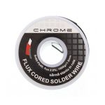 Casa si Gradina - Constructii - Scule electrice si accesorii - Accesorii pistoale de lipit - Fludor 1000gr 1.6mm Chrome Sn60-Pb40 Flux 2.0% - Infinity.ro