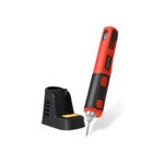 Casa si Gradina - Constructii - Scule electrice si accesorii - Pistoale de lipit - Aparat de lipit cu acumulatori 18650 +suport fludor si burete aimentare USB 5V FAHRENHEIT - Infinity.ro