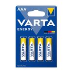 Casa si Gradina - Electrice - Accesorii electrice - Baterii, acumulatori si incarcatoare - Set 4 baterii alcaline ENERGY AAA LR03 4buc VARTA - Infinity.ro