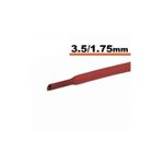 Casa si Gradina - Electrice - Cabluri electrice si conductori - Tub termocontractibil rosu 3.5 mm/ 1.75 mm 0.5m - Infinity.ro