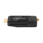 TV, Audio-Video si Foto - Accesorii TV si audio - Cabluri si adaptoare video - Tuner DVB-T2 HEVC H.265 HDMI Kruger&Matz KM9999 - Infinity.ro