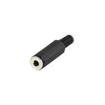 TV, Audio-Video si Foto - Audio Hi-Fi - Accesorii Audio Hi-Fi - Conector jack stereo 3.5 mm mama cu protectie cablu Well - Infinity.ro
