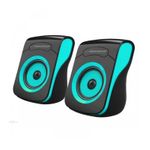 PC, gaming si accesorii - Periferice PC - Boxe PC - Boxe STEREO 2.0 negru-albastru FLAMENCO ESPERANZA - Infinity.ro