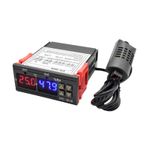 Electronice si Electrocasnice - Climatizare si sisteme de incalzire - Accesorii si consumabile climatizare - Termostat temperatura si umiditate STC-3028 230V -20 - +80°C EUROKOMP E6137 - Infinity.ro