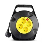 Casa si Gradina - Electrice - Accesorii electrice - Prelungitoare, triple, fise - Prelungitor ROLA 4 prize 10m 3G1.5mm2 V-TAC SKU-8781 - Infinity.ro