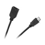 Casa si Gradina - Electrice - Accesorii electrice - Prelungitoare, triple, fise - Cablu prelungitor HDMI tata - mama 0.5m Cabletech KPO2601 - Infinity.ro