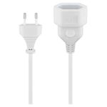 Casa si Gradina - Electrice - Accesorii electrice - Prelungitoare, triple, fise - Prelungitor Euro 2m alb Goobay - Infinity.ro