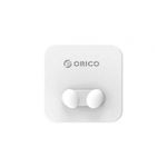 Casa si Gradina - Constructii - Vopsea si tencuieli - Accesorii vopsire si tencuire - Suport cabluri Orico WT2 alb silicon banda adeziva aplicata 1 locas cablu 60x60x23mm 2 suporti - Infinity.ro