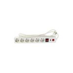 Casa si Gradina - Electrice - Accesorii electrice - Prelungitoare, triple, fise - Prelungitor 6 prize 3m cu protectie 16A 3500W cablu 3xG1.5mmp Well - Infinity.ro