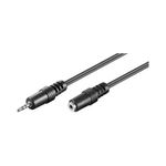 Casa si Gradina - Electrice - Accesorii electrice - Prelungitoare, triple, fise - Cablu prelungitor Jack 2.5 mm 2m stereo Goobay - Infinity.ro