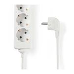 Casa si Gradina - Electrice - Accesorii electrice - Prelungitoare, triple, fise - Prelungitor 3 prize 1.5m 3x1.5mm2 3680W 16A alb Nedis - Infinity.ro