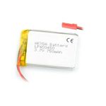 Casa si Gradina - Electrice - Accesorii electrice - Baterii, acumulatori si incarcatoare - Acumulator Lithium Poliymer 06033 750mAh 1S 3.7V conector JST-BEC 50x34x4mm AKYGA Battery - Infinity.ro