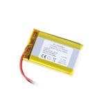 Casa si Gradina - Electrice - Accesorii electrice - Baterii, acumulatori si incarcatoare - Acumulator Lithium Poliymer 06036 980mAh 1S 3.7V fir cu conector JST-BEC 50x34x6mm AKYGA Battery - Infinity.ro