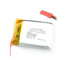 Casa si Gradina - Electrice - Accesorii electrice - Baterii, acumulatori si incarcatoare - Acumulator Lithium Poliymer 06039 650mAh 1S 3.7V fir cu conector JST-BEC 40x30x6mm AKYGA Battery - Infinity.ro