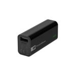 Casa si Gradina - Electrice - Accesorii electrice - Baterii, acumulatori si incarcatoare - Acumulator portabil powerbank GP 2600mAh negru 1C02AB - Infinity.ro