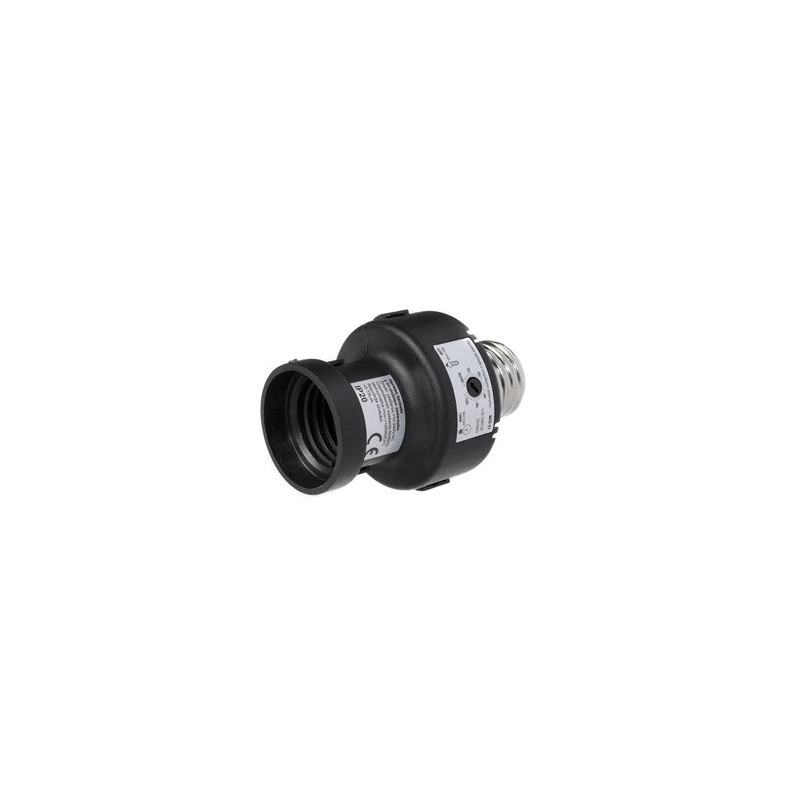 Casa si Gradina - Corpuri si surse de iluminat - Accesorii corpuri de iluminat - Dulie E27 cu senzor crepuscular - Infinity.ro