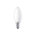 Casa si Gradina - Corpuri si surse de iluminat - Becuri si tuburi neon - Becuri - Bec LED filament Philips lumanare B35 E14 4.3W (40W) 470lm lumina calda 2700K 929001345355 - Infinity.ro