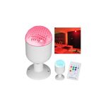 Casa si Gradina - Corpuri si surse de iluminat - Becuri si tuburi neon - Becuri - Bec LED E27 RGB 5W cu difuzor incorporat 5W - Infinity.ro