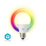 Casa si Gradina - Corpuri si surse de iluminat - Becuri si tuburi neon - Becuri - Bec LED Smart WiFi RGB lumina alba calda E27 6W 470lm Nedis NEDIS - Infinity.ro