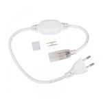 Casa si Gradina - Corpuri si surse de iluminat - Benzi LED - Cablu alimentare banda LED NEON FLEX 230V cod LED0144 LED0145 - Infinity.ro