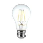 Casa si Gradina - Corpuri si surse de iluminat - Becuri si tuburi neon - Becuri - Bec E27 A60 CU FILAMENT DIMABIL LED 8W 700lm 3000K alb cald V-tac SKU-212815 - Infinity.ro