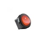 Casa si Gradina - Corpuri si surse de iluminat - Becuri si tuburi neon - Becuri - Comutator basculant 12V 16A 1 circuit 2 pozitii cu bec rosu incastrare 20mm HOME - Infinity.ro