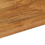 Casa si Gradina - Mobilier - Feronerie si accesorii mobila - Blat masa, 120x20x3,8 cm, dreptunghiular, lemn masiv de mango (finisaj stejar) - Infinity.ro