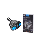 Auto si Moto - Electronice auto - Multimedia auto - Modulator FM Bluetooth A9, Dual USB max. 4.8A, 2 adaptoare bricheta, Hands Free, ecran LED - Infinity.ro