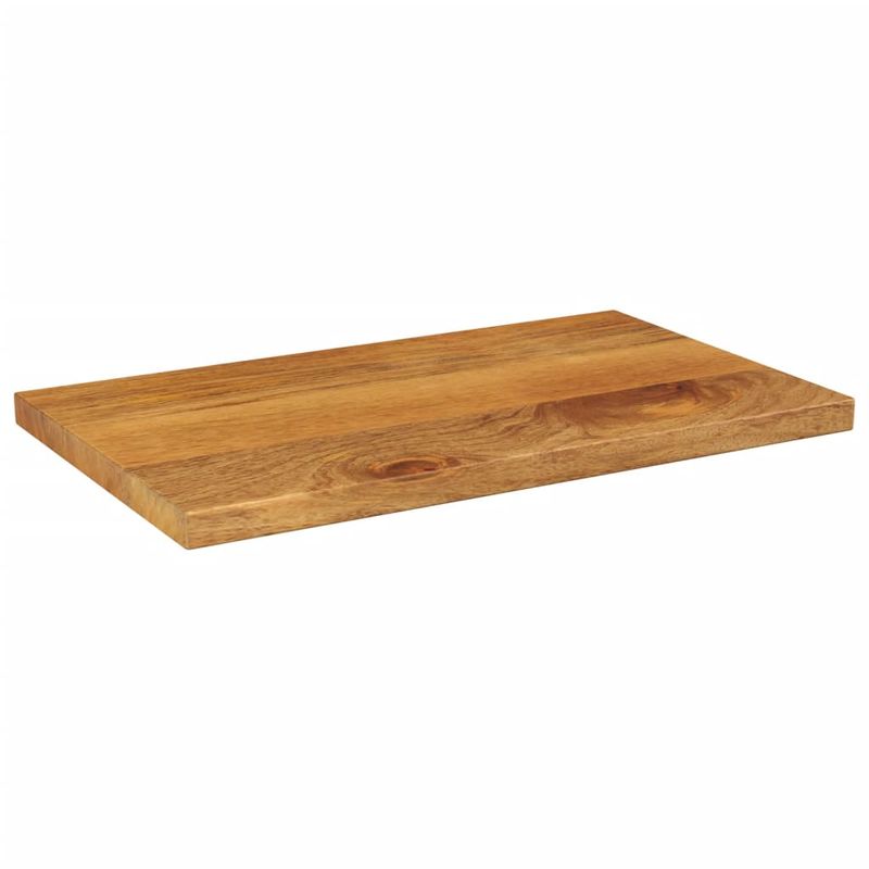 Casa si Gradina - Mobilier - Feronerie si accesorii mobila - Blat de masa, 50x20x3,8 cm, dreptunghiular, lemn masiv de mango (finisaj stejar) - Infinity.ro