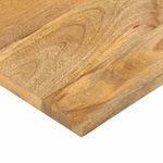 Casa si Gradina - Mobilier - Feronerie si accesorii mobila - Blat masa, 80x60x3,8 cm, dreptunghiular, lemn masiv de mango (natural) - Infinity.ro