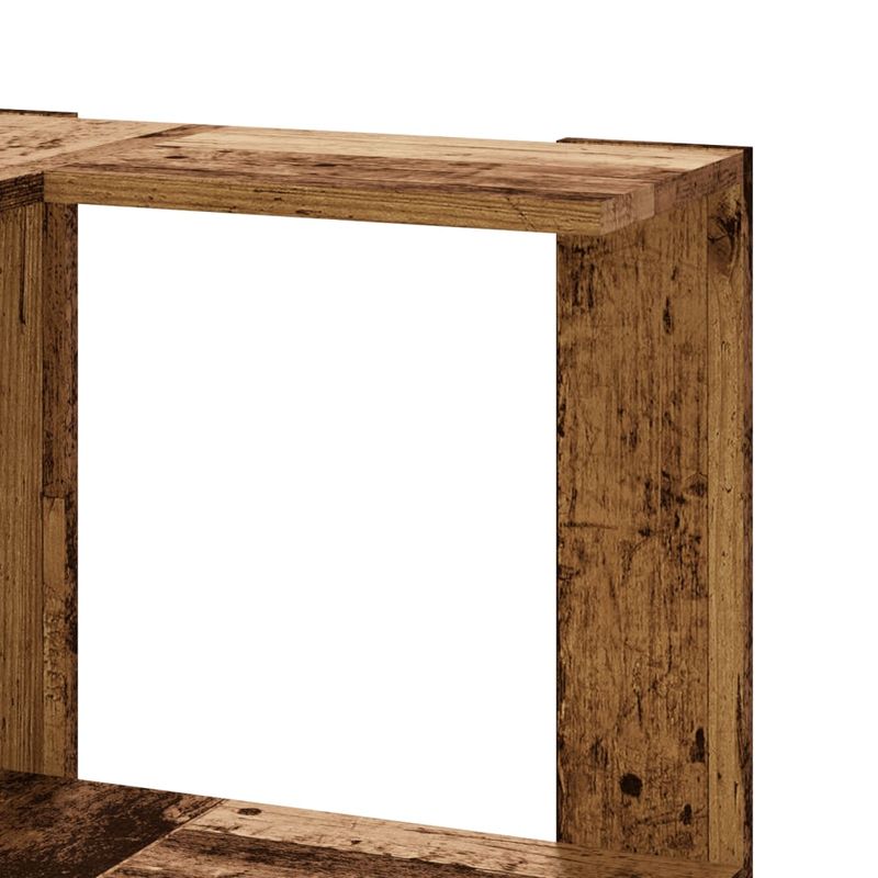 Casa si Gradina - Mobilier - Biblioteci si rafturi - Biblioteci - Biblioteca 5 niveluri lemn vechi 50x50x179cm lemn prelucrat - Infinity.ro