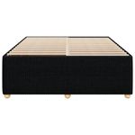 Casa si Gradina - Mobilier - Paturi si accesorii - Paturi - Cadru de pat fara saltea, negru, 140x200 cm, textil - Infinity.ro