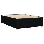 Casa si Gradina - Mobilier - Paturi si accesorii - Paturi - Cadru de pat fara saltea, negru, 140x200 cm, textil - Infinity.ro