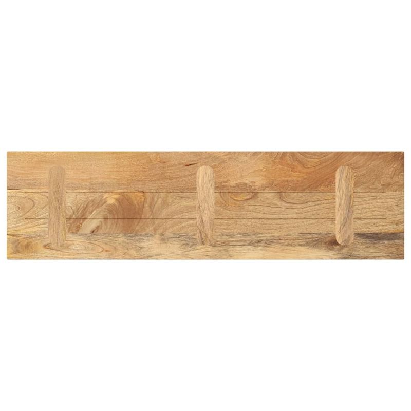 Casa si Gradina - Mobilier - Feronerie si accesorii mobila - Blat masa, 110x30x3,8 cm, dreptunghiular, lemn masiv de mango (natural) - Infinity.ro