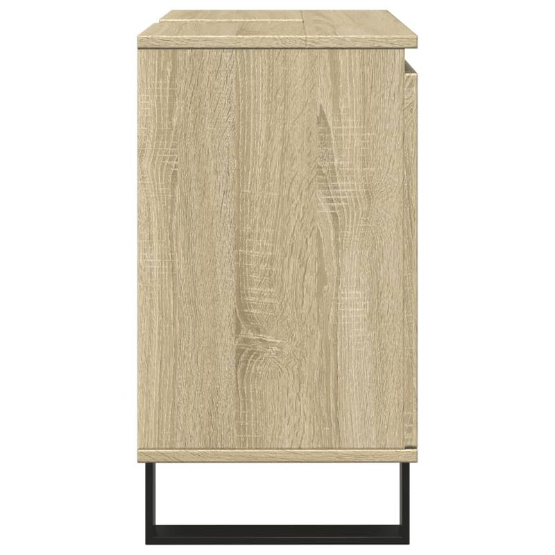 Casa si Gradina - Mobilier - Mobilier baie - Comode baie - Dulap de baie, stejar sonoma, 58x33x60 cm, lemn prelucrat - Infinity.ro