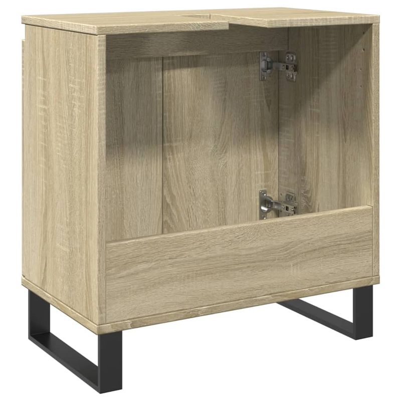 Casa si Gradina - Mobilier - Mobilier baie - Comode baie - Dulap de baie, stejar sonoma, 58x33x60 cm, lemn prelucrat - Infinity.ro