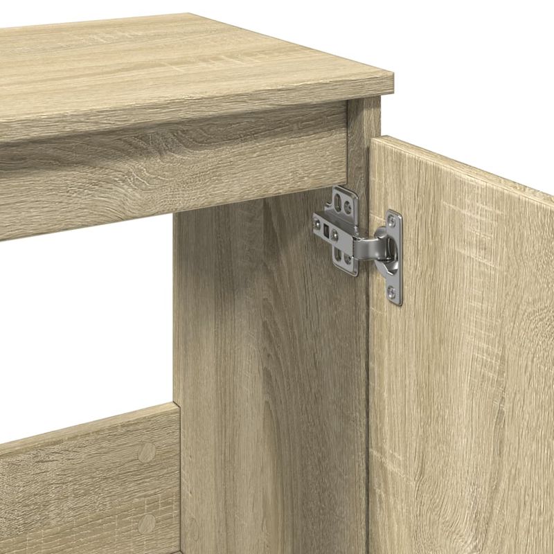 Casa si Gradina - Mobilier - Mobilier baie - Comode baie - Dulap de baie, stejar sonoma, 58x33x60 cm, lemn prelucrat - Infinity.ro