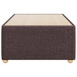 Casa si Gradina - Mobilier - Paturi si accesorii - Paturi - Cadru de pat, maro inchis, 90 x 200 cm, material textil - Infinity.ro