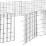 Petshop - Accesorii petshop - Culcusuri si custi - Custi interior si exterior - Adapost pentru animale cu 48 panouri, 54x60 cm, fier galvanizat - Infinity.ro