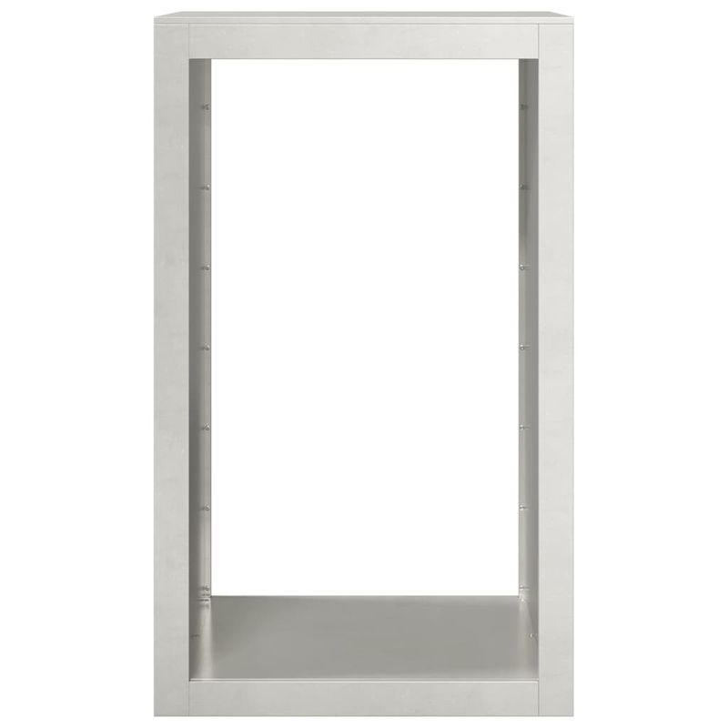 Casa si Gradina - Termice - Sobe, Seminee si accesorii - Accesorii seminee si sobe - Suport pentru lemne de foc, 60x40x100 cm, otel inoxidabil - Infinity.ro