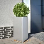 Casa si Gradina - Gradinarit si plante - Plante si ghivece - Ghivece si suporturi - Jardiniera de gradina, 50x43x75 cm, otel galvanizat, triunghi - Infinity.ro