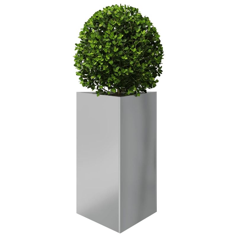 Casa si Gradina - Gradinarit si plante - Plante si ghivece - Ghivece si suporturi - Jardiniera de gradina, 50x43x75 cm, otel galvanizat, triunghi - Infinity.ro