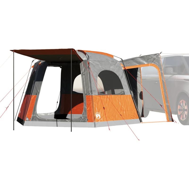 Sport si Outdoor - Camping - Corturi camping - Cort auto pentru 4 persoane, gri/portocaliu, impermeabil - Infinity.ro