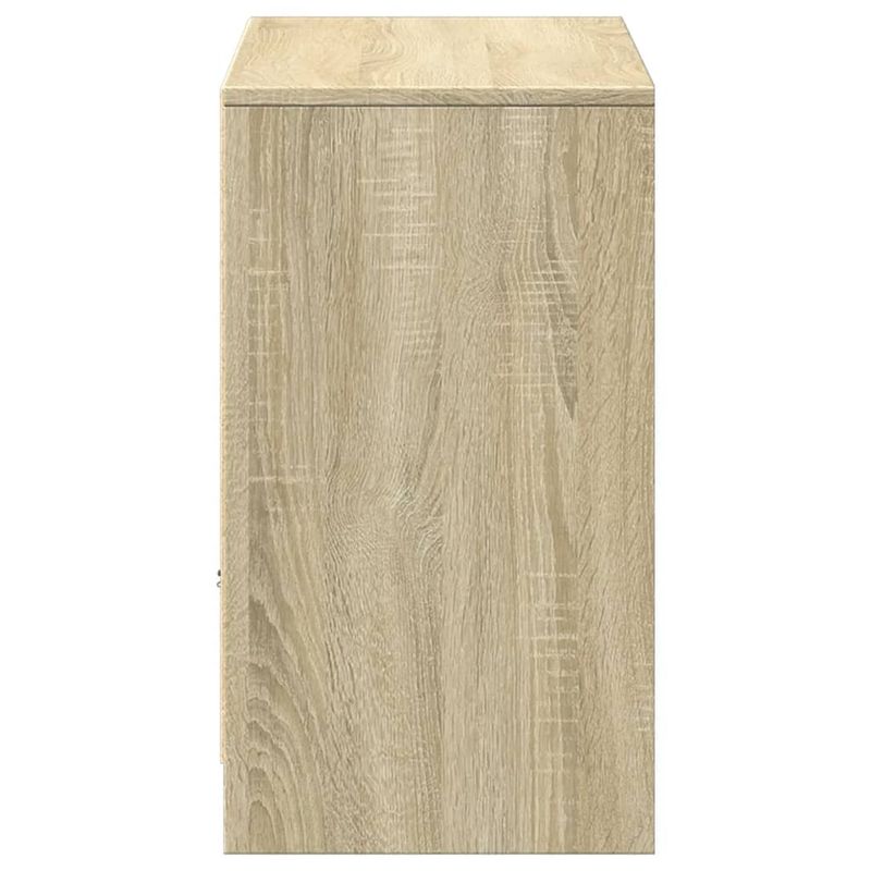 Casa si Gradina - Mobilier - Comode si corpuri - Comode - Dulap TV cu LED, stejar sonoma, 91x34x61 cm, lemn prelucrat - Infinity.ro