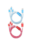 PC, gaming si accesorii - Retelistica - Cabluri si accesorii - Cablu de Date 3 in 1 Luminat, Diverse Culori - Infinity.ro