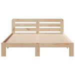 Casa si Gradina - Mobilier - Paturi si accesorii - Paturi - Cadru de pat fara saltea, 150x200 cm, lemn masiv pin - Infinity.ro